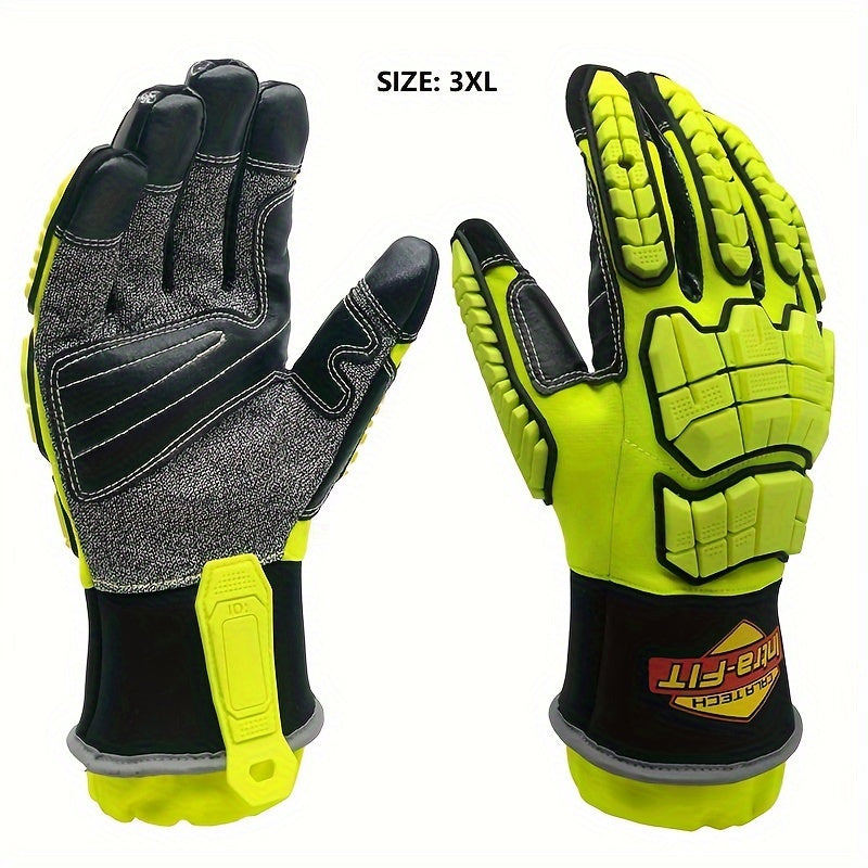 Intra-FIT Heavy-duty Rescue Extrication Glove, Super Dexterity and Ultra Durability