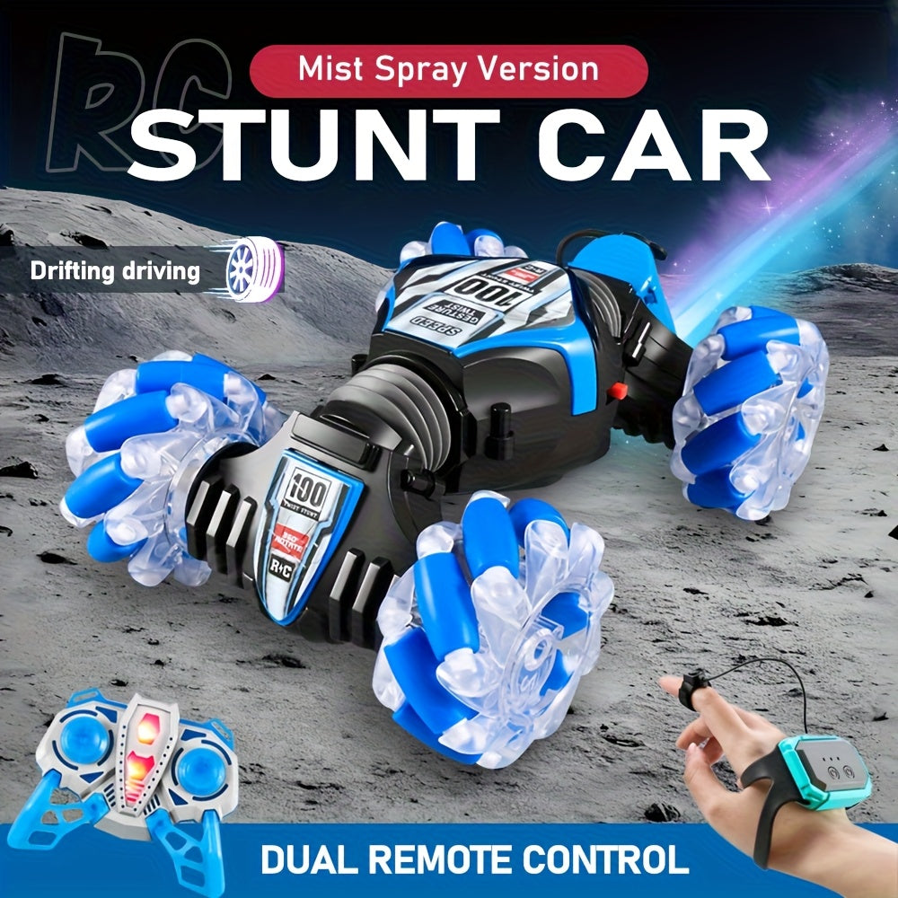 2.4GHz RC Remote Control Cars Toys Spray Function Twist Design Watch Control