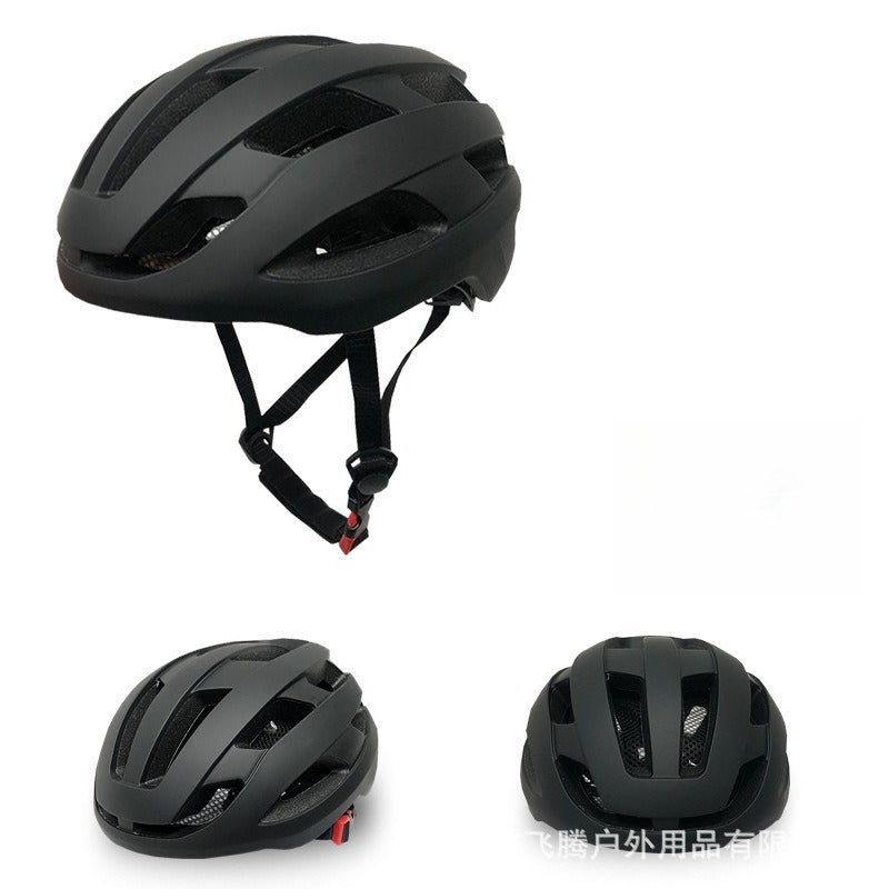 Summer Breathable Riding Protective Cap with Night Warning Light Design, Unisex Road Mountain Bike Accessories