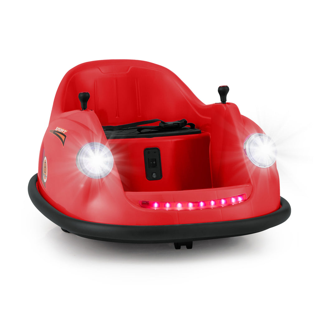 HONEYJOY Bumper Car for Children, 12V Electric Ride-On Toy, Spins 360 Degrees, Perfect Bumping Gift for Toddlers Aged 2-5, Suitable for Indoor And Outdoor Use