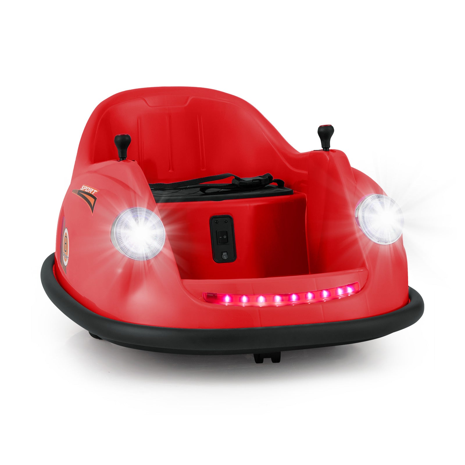 HONEYJOY Bumper Car for Children, 12V Electric Ride-On Toy, Spins 360 Degrees, Perfect Bumping Gift for Toddlers Aged 2-5, Suitable for Indoor And Outdoor Use