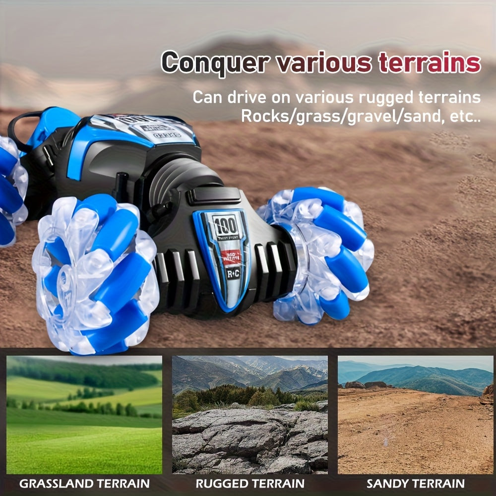 2.4GHz RC Remote Control Cars Toys Spray Function Twist Design Watch Control