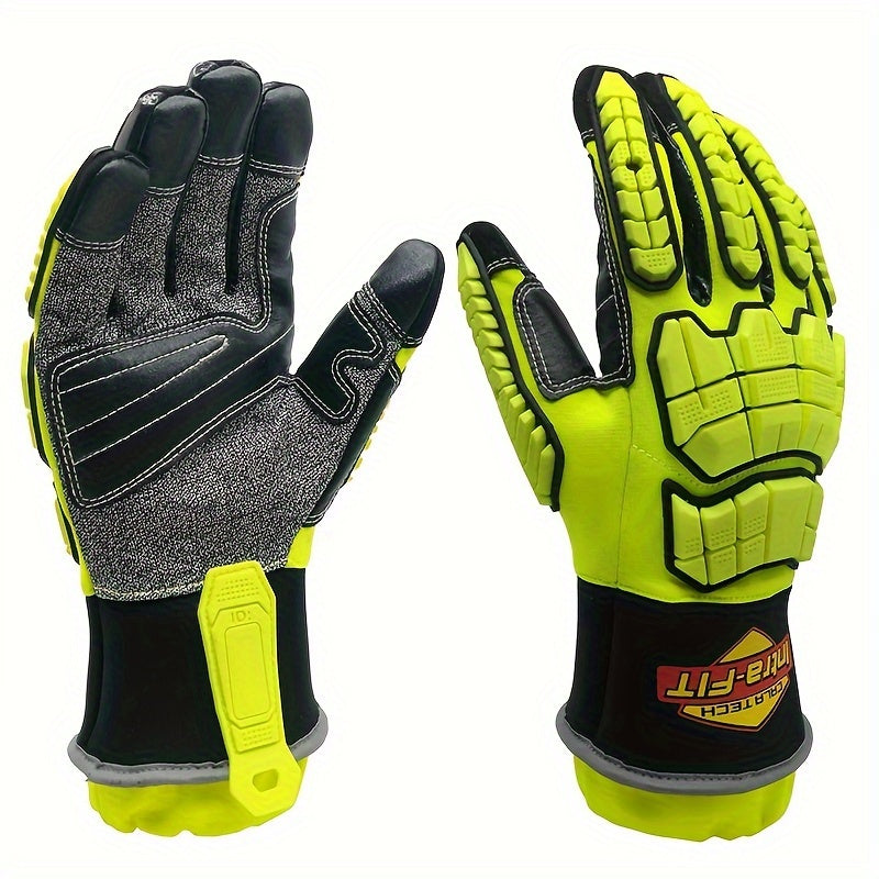 Intra-FIT Heavy-duty Rescue Extrication Glove, Super Dexterity and Ultra Durability