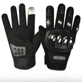 Motorcycle Riding Protective Half Finger Gloves, Men'S Outdoor Wear-Resistant Gear for Mountain Biking